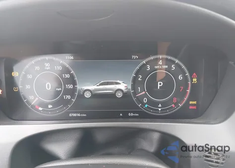 2019 Jaguar F-Pace S from USA, damaged, VIN SADCM2FV9KA395409